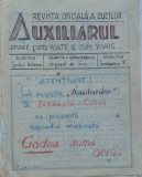 Macheta revistei Auxiliarul , de Rascu Gelu , pictor din C-lung Moldovenesc, Alta editura