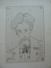 2 caricaturi de Rascu Gelu , pictor consacrat din Campulung Moldovenesc