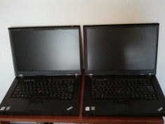 Lenovo T61 Core 2 Duo T7500 2.2GHZ ,2GB RAM, HDD 160GB NVIDIA QUADRO ,15.4 WIDE garantie foto