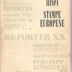 (C1481) STAMPE EUROPENE DE GRIGORE ILISEI, EDITURA JUNIMEA, IASI, 1976