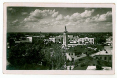 2353 - GIURGIU, Turnul Pompierilor - old postcard, real PHOTO - unused foto