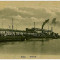 2652 - GALATI, Docurile si nave - old postcard - unused