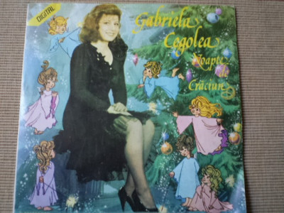 gabriela cegolea noapte de craciun disc vinyl lp muzica usoara romantica slagare foto