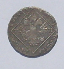 moneda austria 7 Kreuzer 1802 G foto
