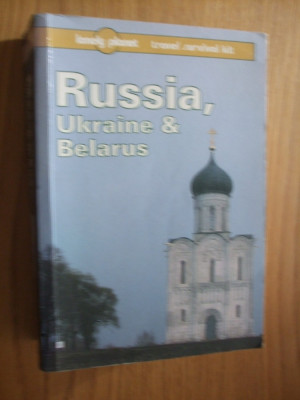 RUSSIA, UKRAINE &amp;amp; BELARUS - Lonely Planet Travel Survival Kit - 1996, 1170 p foto