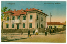 2661 - Dobrogea, TECHIRGHIOL, animee - old postcard - used - 1927 foto