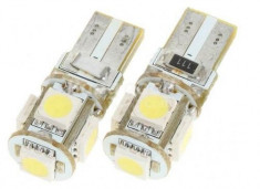 Led Pozitie 5 SMD Canbus 20lei setul foto