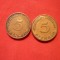 Set -5 Pfenigi 1950 litere:FsiG ,RFG ,bronz ,cal.Buna ,d=1,8cm