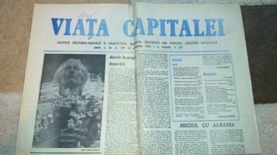 ziarul viata capitalei nr. 2 -18 ianuarie 1990 foto
