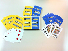 Set 2 Pachete Carti de joc , nou, cazino nave croaziera. foto