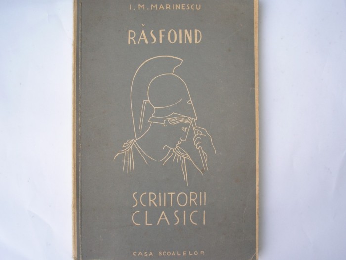 I. M. MARINESCU - RASFOIND SCRIITORII CLASICI { 1942 },p12