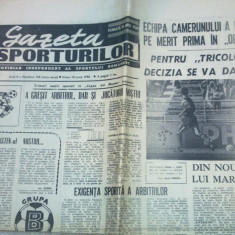 ziarul gazeta sporturilor 15 iunie 1990 (cupa mondiala din italia )