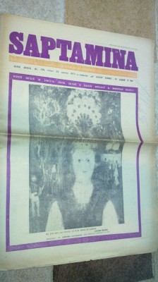 ziarul saptamana 23 martie 1973 foto