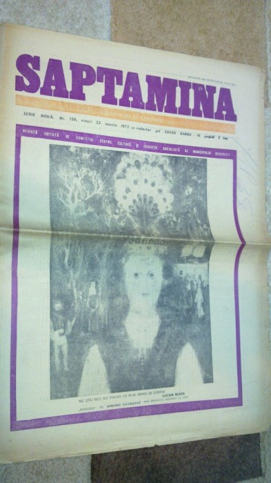 ziarul saptamana 23 martie 1973