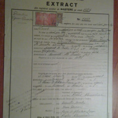 document vechi-primaria municipiului bucuresti -sctorul 1 galben 1943