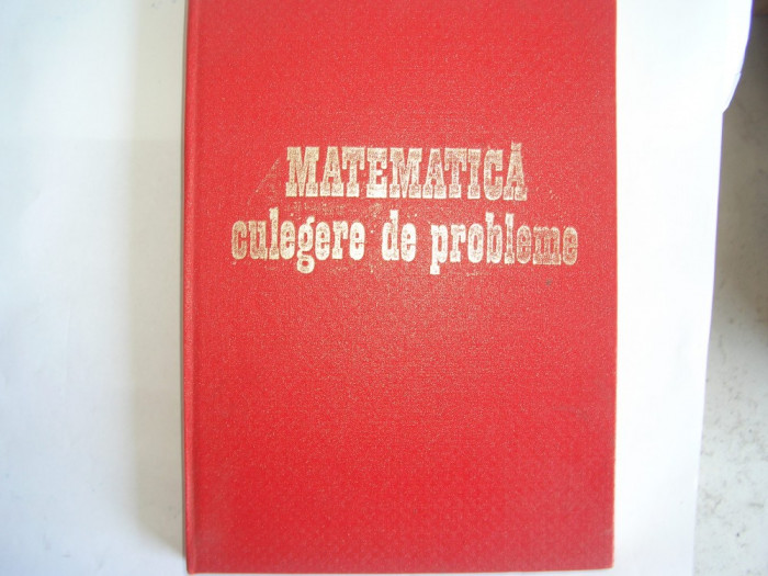 MATEMATICA CULEGERE DE PROBLEME C.Carbunaru clasele iv-Viii,r1