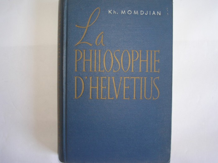 La philosophie d&#039;Helvetius Kh.Momdjian,r1