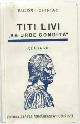 Titus Livius / AB URBE CONDITA - text latin, ed. 1942, cu ilustratii si harti foto