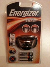 Energizer 3 LED HEADLIGHT ,, noua &amp;#039;&amp;#039; foto