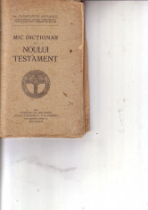 Pr. Constantin Dincescu - Mic Dictionar al Noului Testament foto