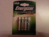 Energizer AAA HR 03 ACCU Recharger 1000 mAh ,, noua &#039;&#039;, Tip AAA (R3)