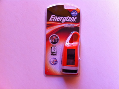 Energizer HYBRID SOLAR &amp;amp;amp; DYNAMO ,, noua &amp;#039;&amp;#039; foto