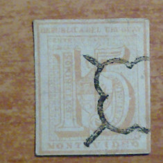 timbru uruguay 1866 stapilat