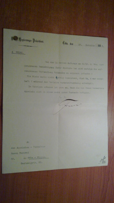 document germania 1898