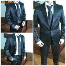 COSTUM MADE IN ITALY+CAMASA ZARA MAN!!MEGA OKAZIE foto