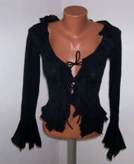 Bluza dama tip bolero neagra marime S Rampage USA foto