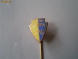 Insigna scoala sportiva viitorul timisoara timis banat hobby de colectie fan sport RSR, Romania de la 1950