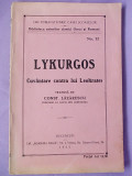 Cumpara ieftin LYKURGOS * CUVANTARE CONTRA LUI LEOKRATES , 1925 , TRAD. CONST.LAZARESCU *, Alta editura