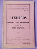Cumpara ieftin LYKURGOS * CUVANTARE CONTRA LUI LEOKRATES , 1925 , TRAD. CONST.LAZARESCU *