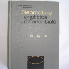 GEOMETRIE ANALITICA SI DIFERENTIALA O EM GHEORGHIU B D CRSTICI,r4