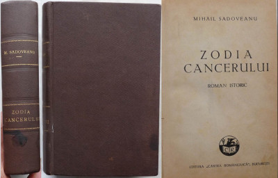 Mihail Sadoveanu, Zodia Cancerului sau vremea Duca-i Voda, 1942 foto