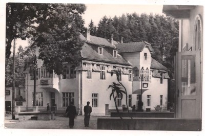 carte postala-SANGEORZ BAI-Cladirea administrativa foto