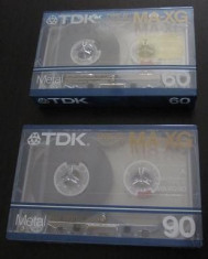 TDK MA - XG -- casete audio metal (type IV) -- Sigilate!! foto