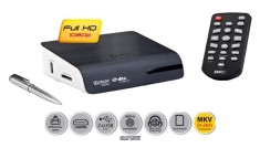 Full HD 1080p Mediaplayer EMTEC N200 Movie Cube Multimedia Brigde Player MKV, H.264 , Ethernet, 2 USB, card, WIFI, HDMI, Dolby Digital 5.1, DTS 2 foto
