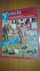 revista femeia- ianuarie 1982 foto
