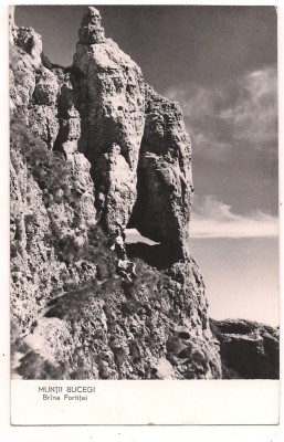 carte postala-MUNTII BUCEGI-Brina Portitei foto