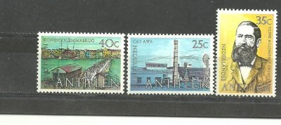 ANTILELE OLANDEZE 1978 - ANIVERSARI, serie nestampilata, B28 foto