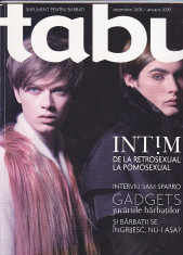 Revista Tabu pentru barbati, Decembrie 2008/ianuarie 2009 foto