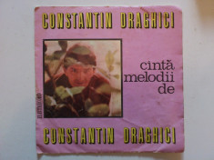 Disc vinil vinyl pick-up ELECTRECORD CONSTANTIN DRAGHICI Canta Compozitii Proprii Slow Shake Twist FORMAT MIC rar vechi colectie foto