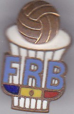 insigna sport F.R.B Federatia Romana de Bascket foto