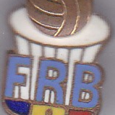 insigna sport F.R.B Federatia Romana de Bascket