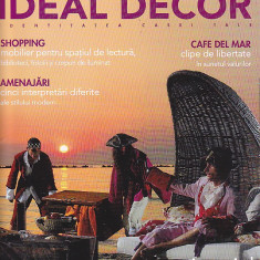 Doua reviste Ideal Decor, nr 49 iulie august 2008 si 56 aprilie 2009