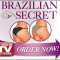 Lenjerie intima Brazilian Secret cu pernute invizibile si efect de push-up, Chiloti cu push-up