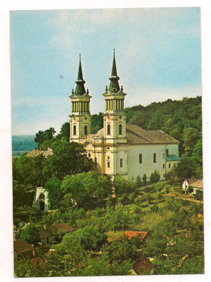 carte postala(ilustrata)-LIPOVA-Manastirea Maria Radna foto