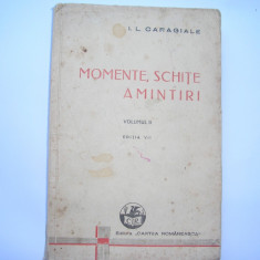 Momente, schite, amintiri : vol. II - Autor : I. L. Caragiale,r6