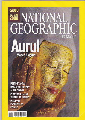 Revista National Geographic Romania, Ianuarie 2009 foto